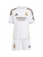Real Madrid Kylian Mbappe #9 Domácí dres pro děti 2025-26 Krátký Rukáv (+ trenýrky)